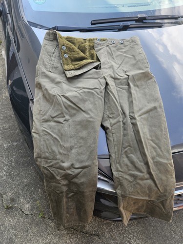 Gefütterte militär hose - gefütterte,
