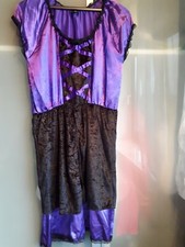 Halloween Party-Kostüm Burleske Gothic Mittelalter Hexe Witch Gr. 38/40/42 S/M/L