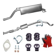 Mitteltopf Endtopf Auspuff +