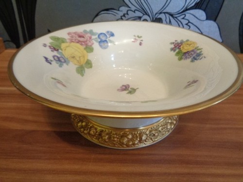 Alte tisch schale auf - ,