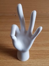 Ringhalter/Schmuckaufbewahrung Porzellan, neu