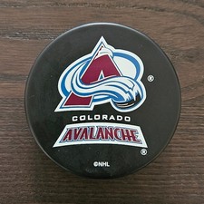 Colorado Avalanche Logo Puck