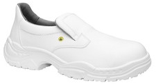ELTEN Unisex Elten Sicherheitsschuhe S2 White Slipper Low ESD S2 Größe 42