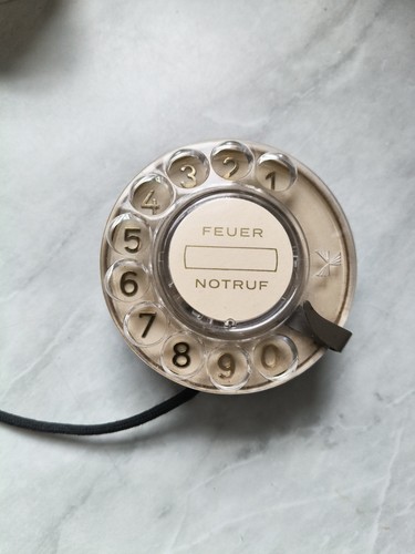 Telefon wählscheibe 70er - telefon,
