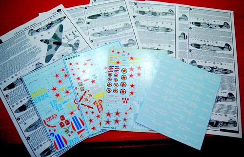Decal yakovlev yak 3 - 1:48,