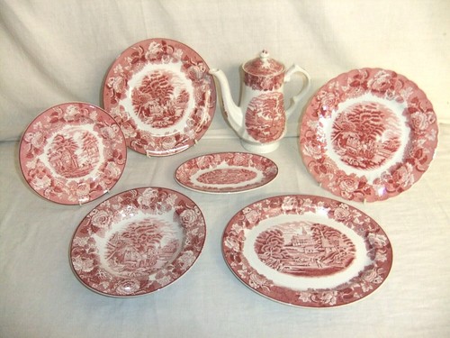 Woods ware english - scenery,