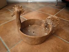 Pflanzschale Hahn (gut, gebraucht, selbst hergestellt)