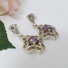 Ohrringe Silber 925 Markasit