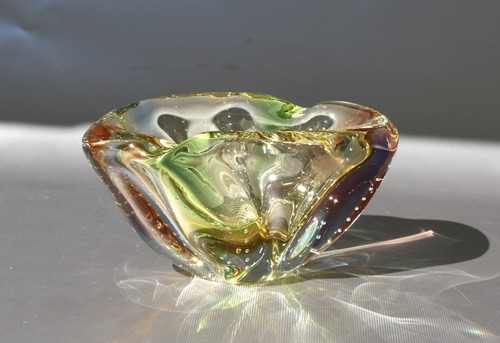 Tschechische glas schale - tschechische,