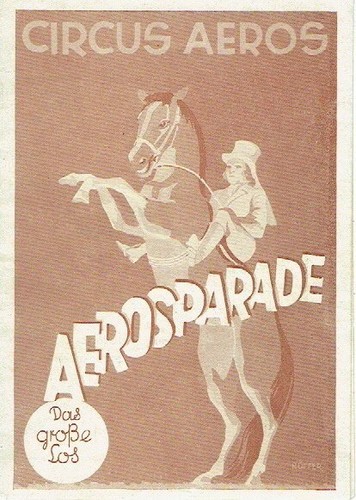 Circus aeros programmheft das - circus,