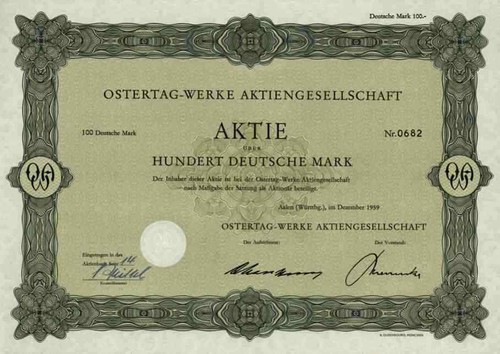 Ostertag werk tresore 1959 - ostertag,