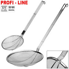 Schaumlöffel Schaumkelle Edelstahl Siebkelle Abschöpflöffel Profi XL Küchensieb