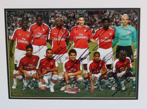 Handsigniertes arsenal - handsigniertes,