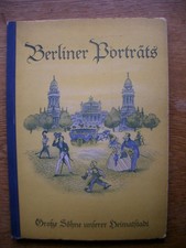 "BERLINER POTRÄTS"  Sammelalbum Berliner Margarine Werke 1952 -komplett-