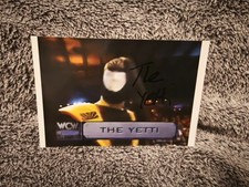 Signiertes Foto vom us-amerikanischen Wrestler The Yeti WCW