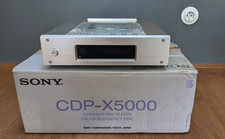 Sony CDP-X5000 High-End CD Player inkl. OVP, Puck & Fernbedienung