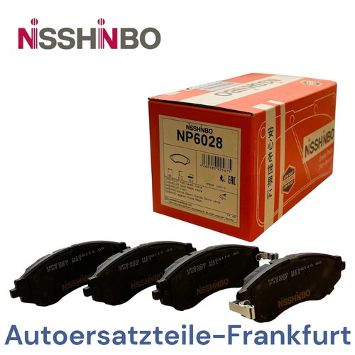 Nisshinbo bremsbeläge vorne - nisshinbo,