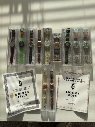 11x swatch uhren - uhren, ungetragen