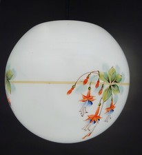 Alte Kugellampe Fuchsie