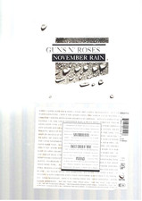 Guns roses november rain - n,