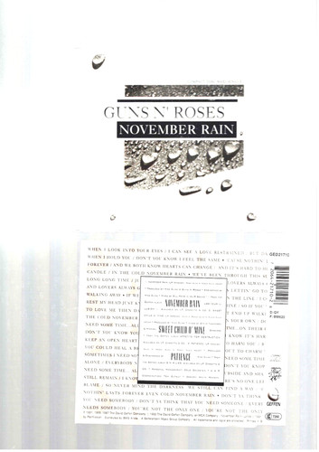 Guns roses november - guns,