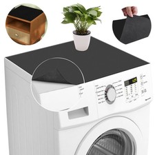 Waschmaschinenauflage 60x60cm Waschmaschinenbezug Trockner Abdeckung-de