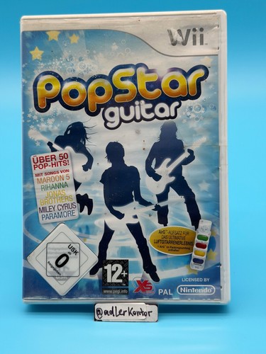 Nintendo wii popstar guitar - nintendo,