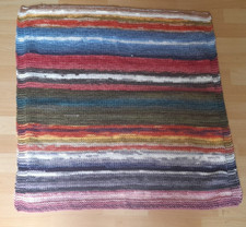  Babydecke  , Wolldecke , Handarbeit ( Patchwork ) , " bunt  ",