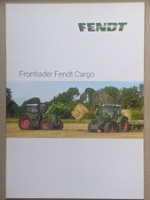 FENDT Cargo Frontlader Traktoren Prospekt Schlepper Bulldog