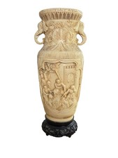 Asiatische reliefvase - reliefvase, im