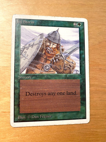 Mtg ice storm unlimited - unlimited, pl