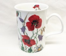Formano Dunoon English Meadow Becher Lancaster Tasse 320ml 296139 roter Mohn