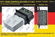 GEBLÄSEREGLER für CITROEN C2