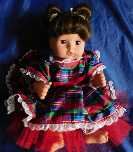 Gotz puppe doll brunette - gotz, 14"