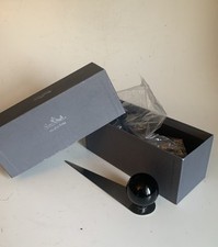 Brieföffner Rosenthal Studio line Design Enzo Mari Scrittura schwarz Büro