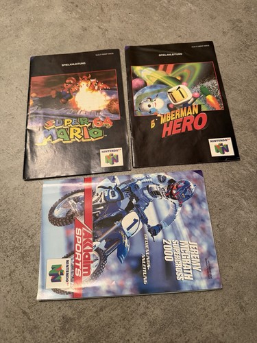 N64 spieleanleitungen super - n64,