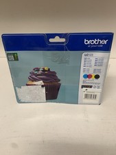 Original Brother LC123 VALBPDR Multipack KCMY DCP-132 DCP-J150 DCP-J552