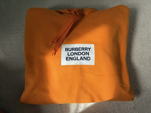 Orangener burberry hoodie - burberry,