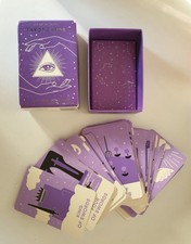 Gift Republic Tarot Cards 80 Card Pack Tarot Karten Tarotkarten lila