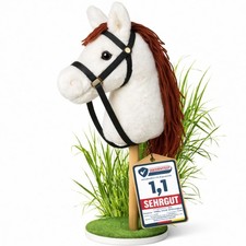Hobby horse steckenpferd weiß - horse,