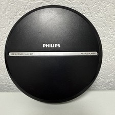 Discman Tragbarer Cd Spieler Philips EXP2546 Schwarz MP3-fähig Musik Player 