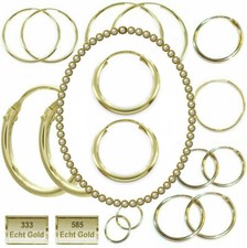 Echt Gold 333 / 585 Creolen 9