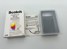 Scotch VHSC Videokamera Camcorder Videokopf Reinigungskassette Kassette NEU