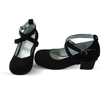 schwarz lolita Shoes