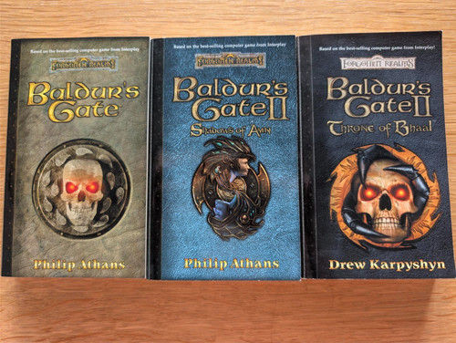 Baldurs gate romane - baldurs, philip