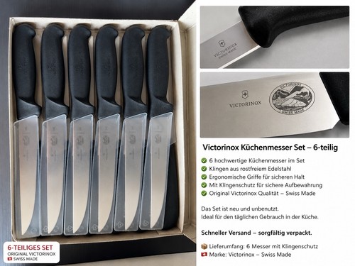 Victorinox küchenmesser set - set, 6