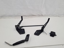 Harley-Davidson Softail Universal TC Fußrastenanlage Base Hole vorverlegt schwar