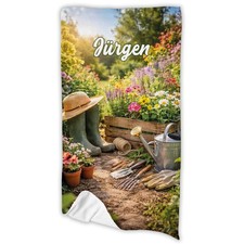 Handtuch badetuch garten mit - garten,