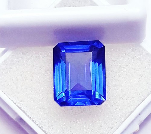 Natürlicher blauer saphir - blauer,