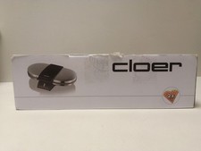 Cloer 1329 Doppelwaffeleisen für zwei Herzwaffeln, 1700 W, Waffelgröße je 15,5